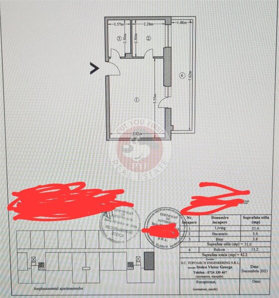 Vitan-Barzesti | Garsoniera | Semidecomandata | 42mp | B12067